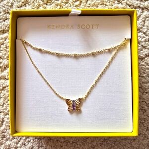 Kendra Scott Butterfly Necklace 🦋